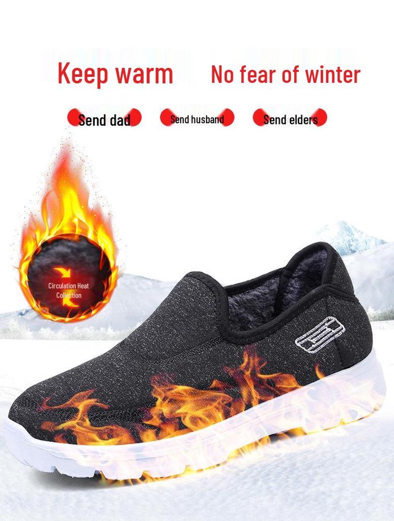 Changfeng Unisex Casual Slip-on Shoes for Middle-aged & Elderly - Spring/Summer Old Beijing Style