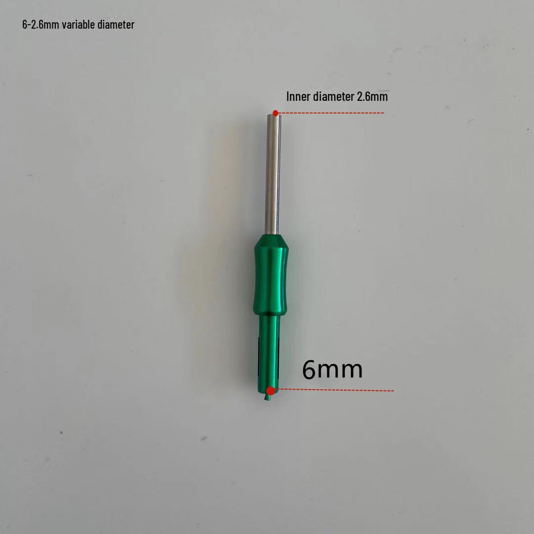 

Светящийся кончик удилища из титанового сплава со стекловолокном — идеально подходит для ловли с плота, берега и на блесну 6-2.6 Reducer