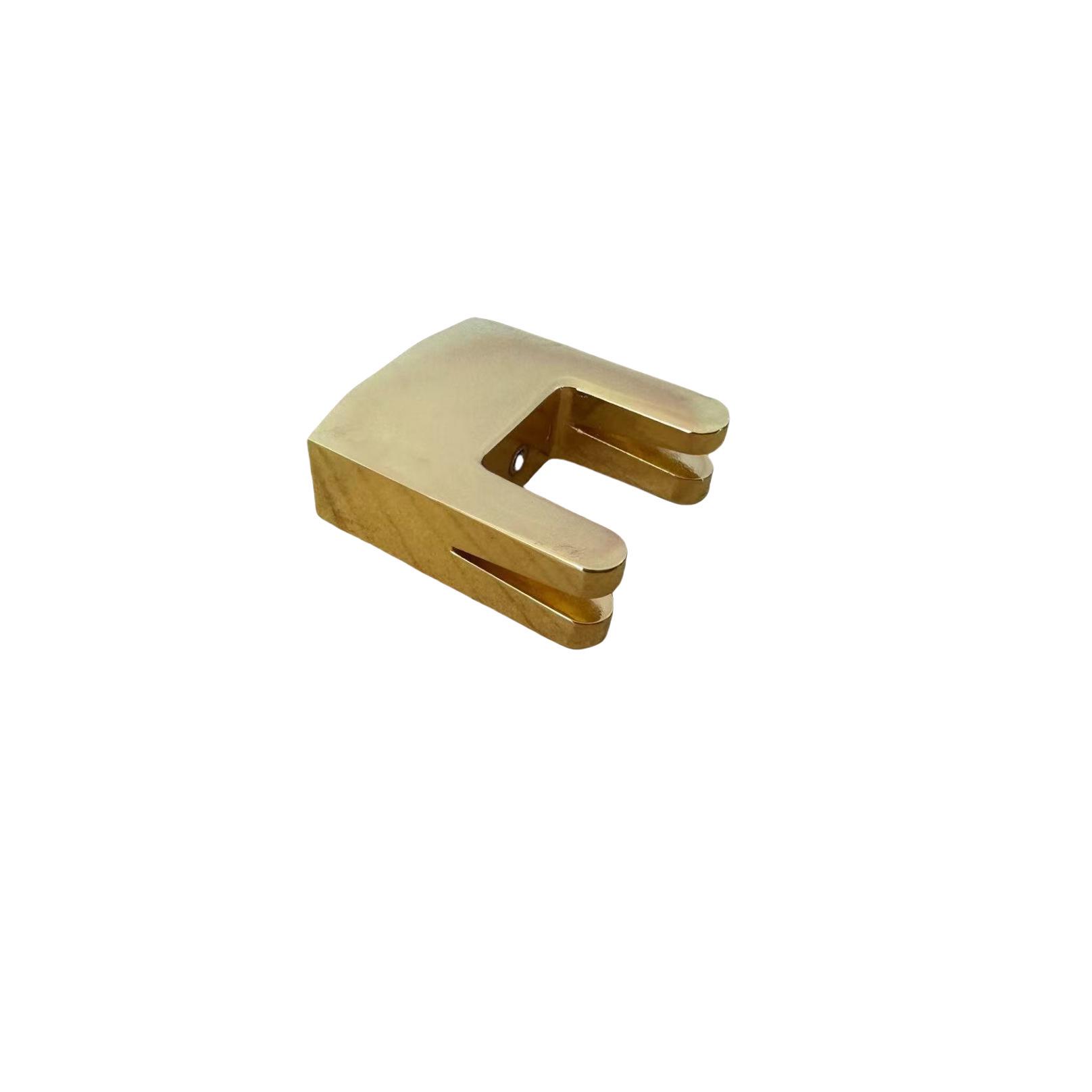 Gold 2-Prong Metal Cello Mute for 3/4, 4/4 Cellos - Silencer Quietener Anti-Disturbance.