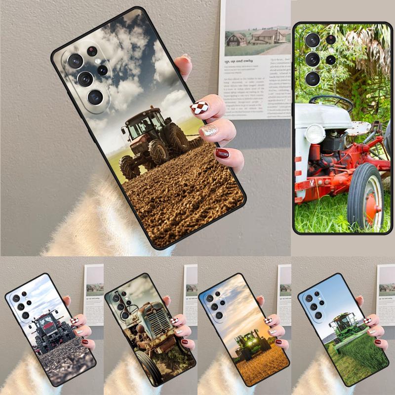 Farm Vehicle Tractor Phone Case for Samsung Galaxy Note 10 Pro S26 Ultra S23 S24 FE S25 S21 S22 PLUS Shockproof Cove