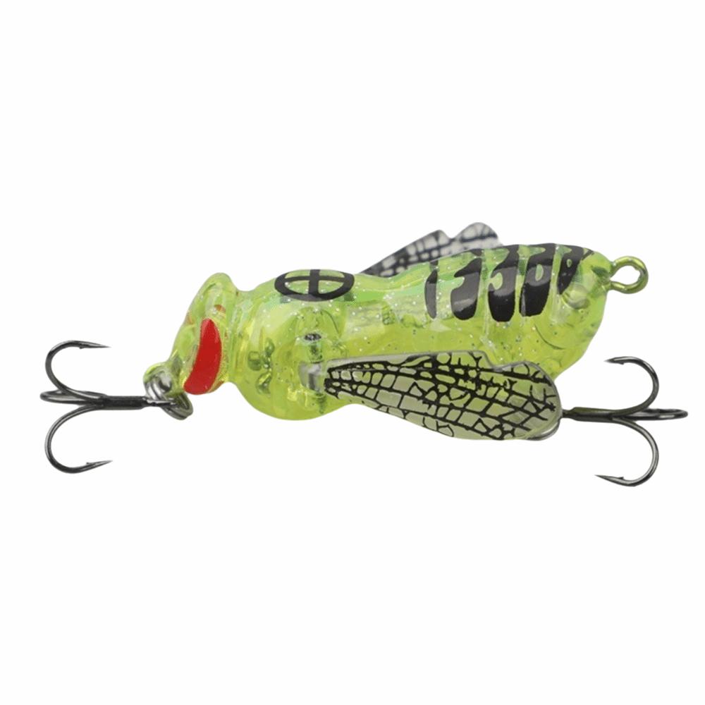 2026 5g Weight Fishing Lures Floating Design Insect Shape Bionic Swimbaits 48mm Size Wobblers Bass Fishing