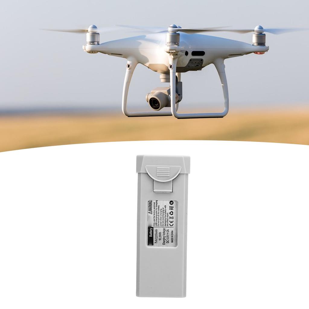 Drone Battery Spare Part Replacement Lithium 7.4V 2200mah for LYERC  00 PRO SE Quadcopter