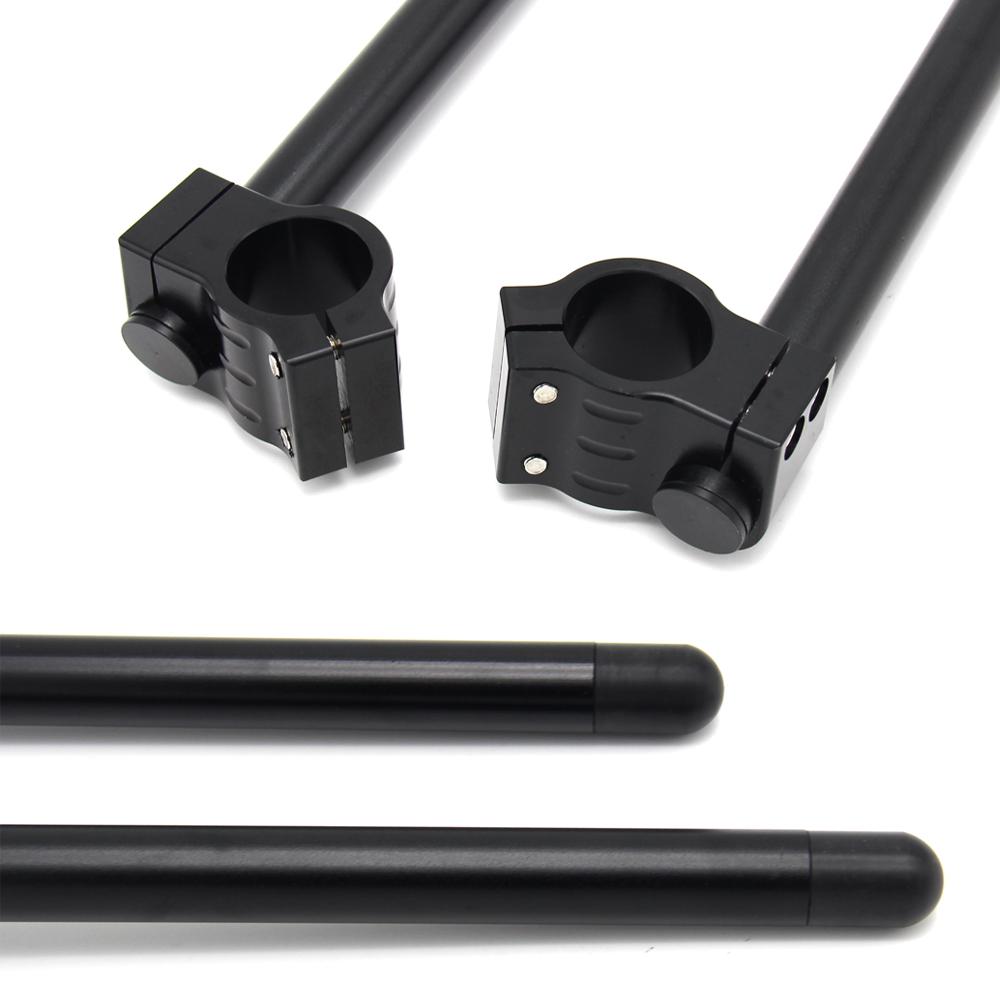 Motorcycle Handlebar Racing Adjustable CNC 31/32/33/35/37/39/41/51mm Clip On Ons Fork Handlebars Handle Bar Cafe Racer