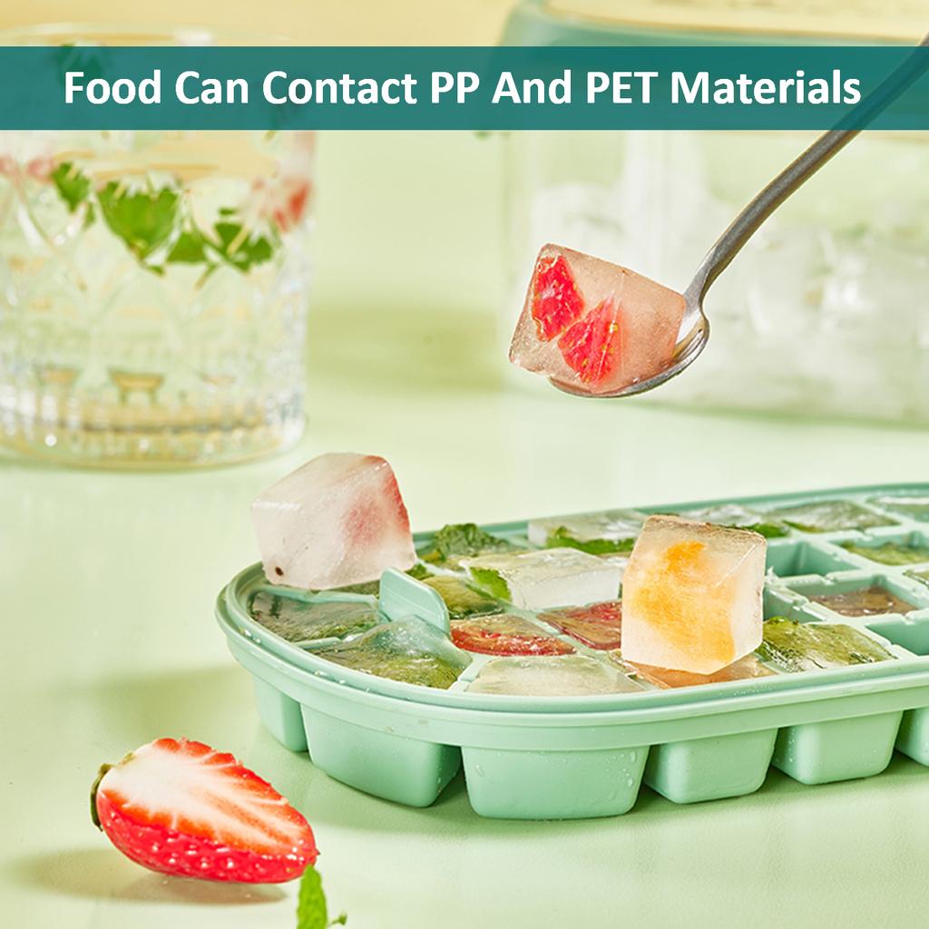 Ice Ball Maker Mold Food Grade Flexible Ice Cube Mold Freezer Making Reusable Ice Cube Tray for Whiskey Milk Kitchen Accessories