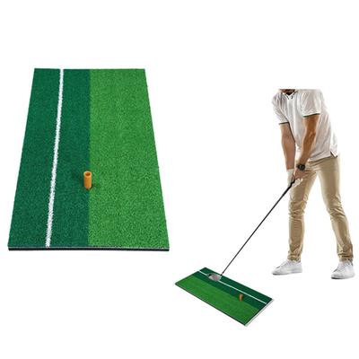 60x30cm Golf Practice Mat with Non-Slip Base & Marking Lines - Indoor Outdoor Training Turf for Backyard