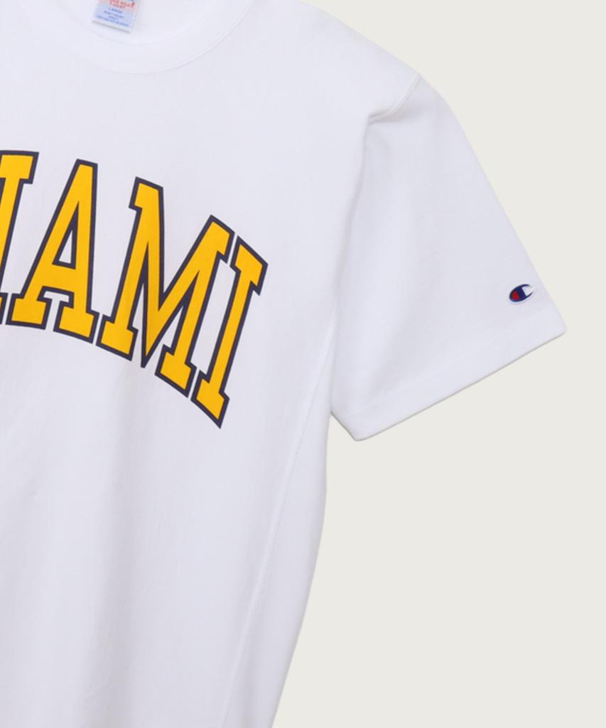 CHAMPION Reverse Weave College Graphic Short Sleeve T-Shirt White