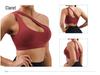 Women's High-Intensity Shockproof Cutout Sports Bra for Yoga and Fitness