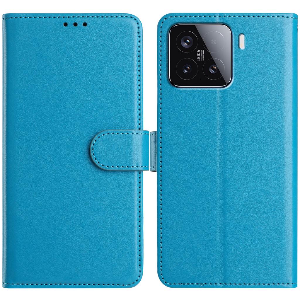 For Xiaomi 15T Pro Wallet Phone Case Stand PU Leather Folio Flip Cover with 8 Card Slot