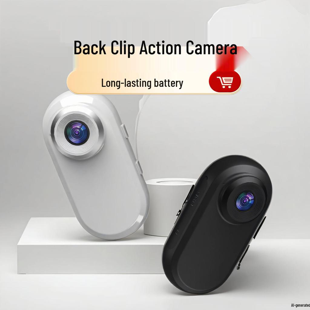 Cross-border Thumb Action Pet Cam: Vlog, Direct Record, Sports & Cycling Collar Camera