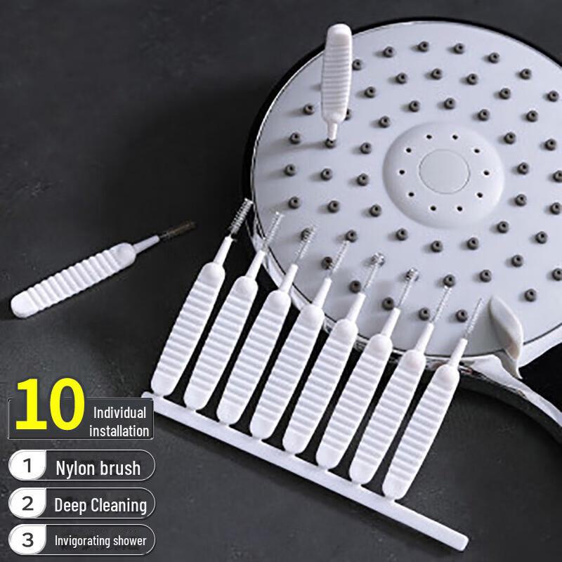 Multi-Function Anti-Clog Shower & Faucet Cleaning Brush