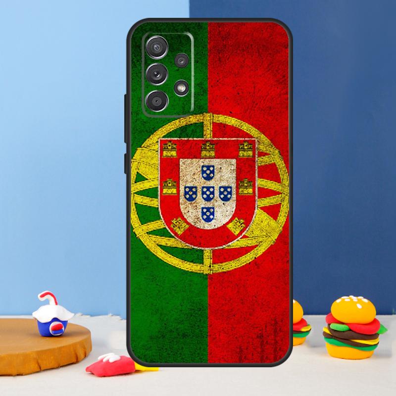 Portugal Flag Case For Samsung Galaxy A56 A36 A26 A16 A06 A54 A34 A14 A12 A32 A52 A13 A33 A53 A15 A35 A55