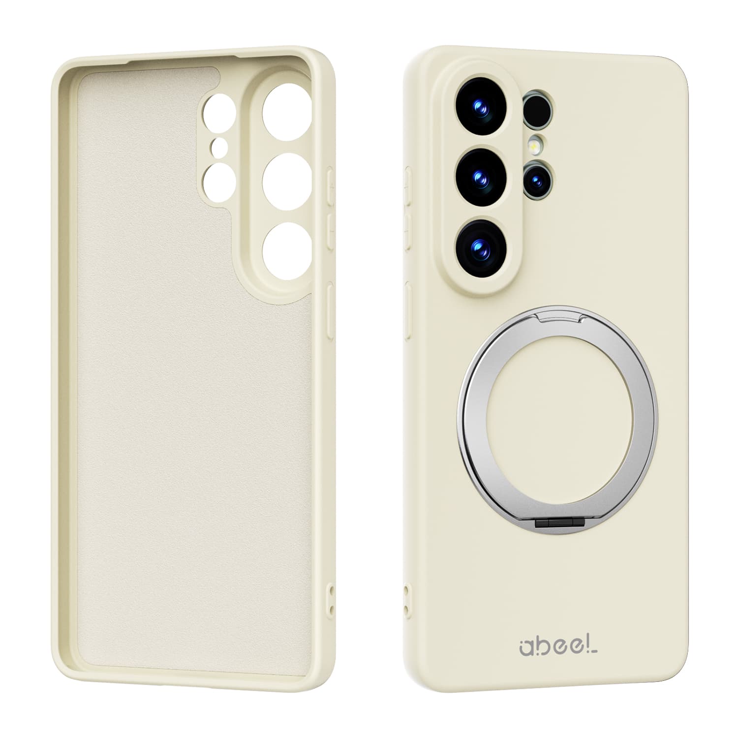 

Magnetic Phone Case for Samsung Galaxy S26 Ultra&Pro S26Edge A57 A37 A36 5G Camera Lens Bumper Bracket Liquid Silicone Cover Galaxy A36 5G світло-жовтого кольору