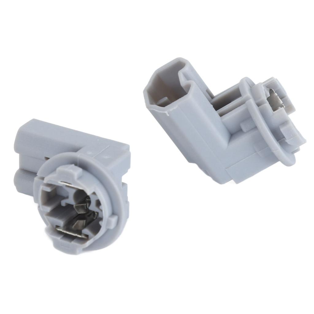 2Pcs Rear License Plate Lamp Holder Socket 90075‑60037 License Plate Light Plug Socket for Sienna Camry Corolla Matrix