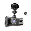 1080P 3 Channel Dash Cam, Triple Lens Recording, IR Night Vision, Ultra Wide Angle, Auto Loop Recording, Universal Fit