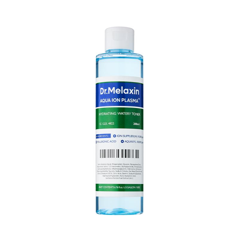 [Dr.Melaxin] Aqua Ion Plasma Moisture Calming Toner (200ml) - Advanced Skin-Surface Hydration Density Boosting & Texture Refiner