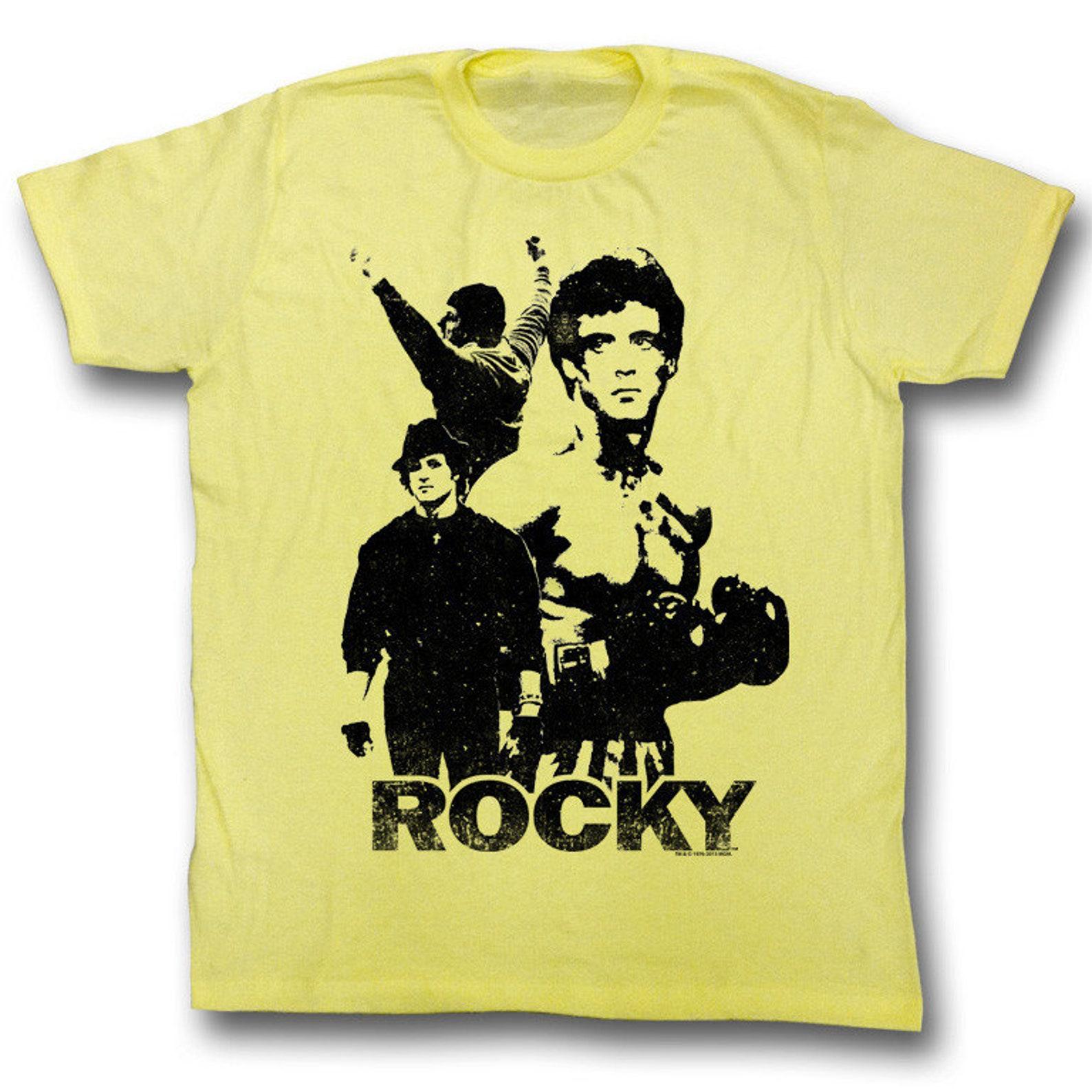Rocky 3 Stallions Yellow Heather T-Shirt S