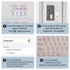 Backlit Led Keyboard 10 inch Wireless Rechargeable Keypads for iPad Tablet Phone PC Magnet Bluetooth Keyboard with Mouse