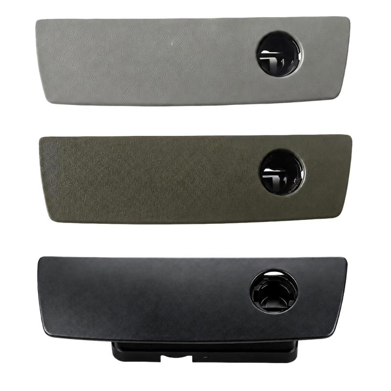 5JM55ZJ8AC ABS Glove Box Handle with Textured Finish, Clip-In Installation for 2007-2010 Passenger-Side Application