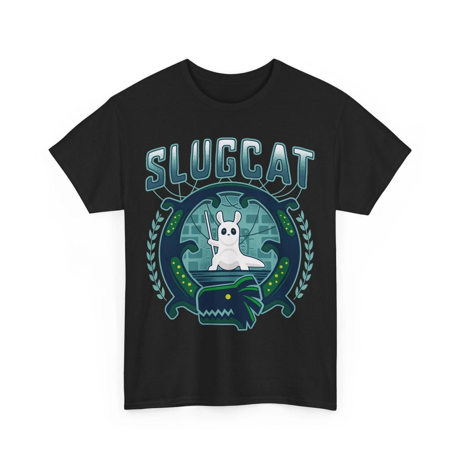 Slugcat Emblem Unisex T-Shirt, Rain World Video Game Size S-4XL S разноцветный