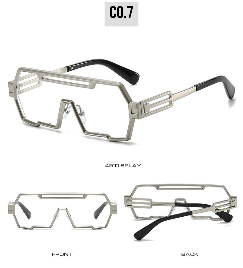 Retro Steampunk Irregular Sunglasses: Unisex 2024 Fashion Trend