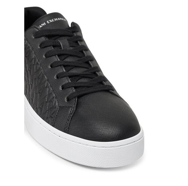 Мужские кроссовки Armani Exchange Xm000140 af11916 mc011 чёрные