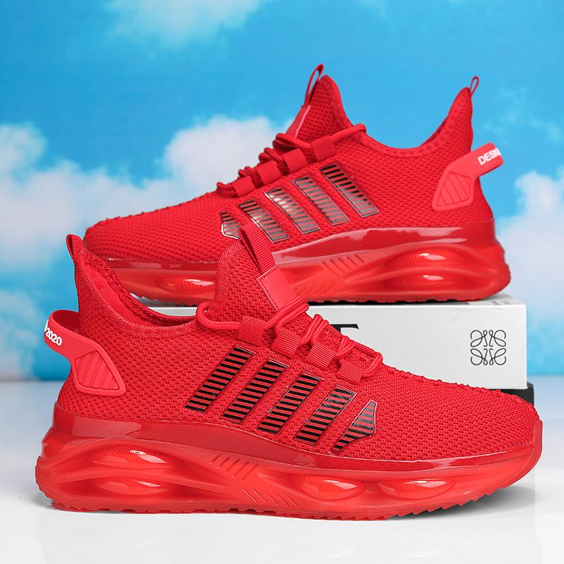 TUINANLE Herren/Damen Laufschuhe Professionelle Leichte Rutschfeste Verschleißfeste Laufschuhe für Herren Outdoor Lauf-Trainings-Sneaker