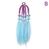 26Inch Synthetic Colored Long Lantern Bubble Braid Ponytail Hair Extension Elastic Rubber Bands Hairpiece For Women