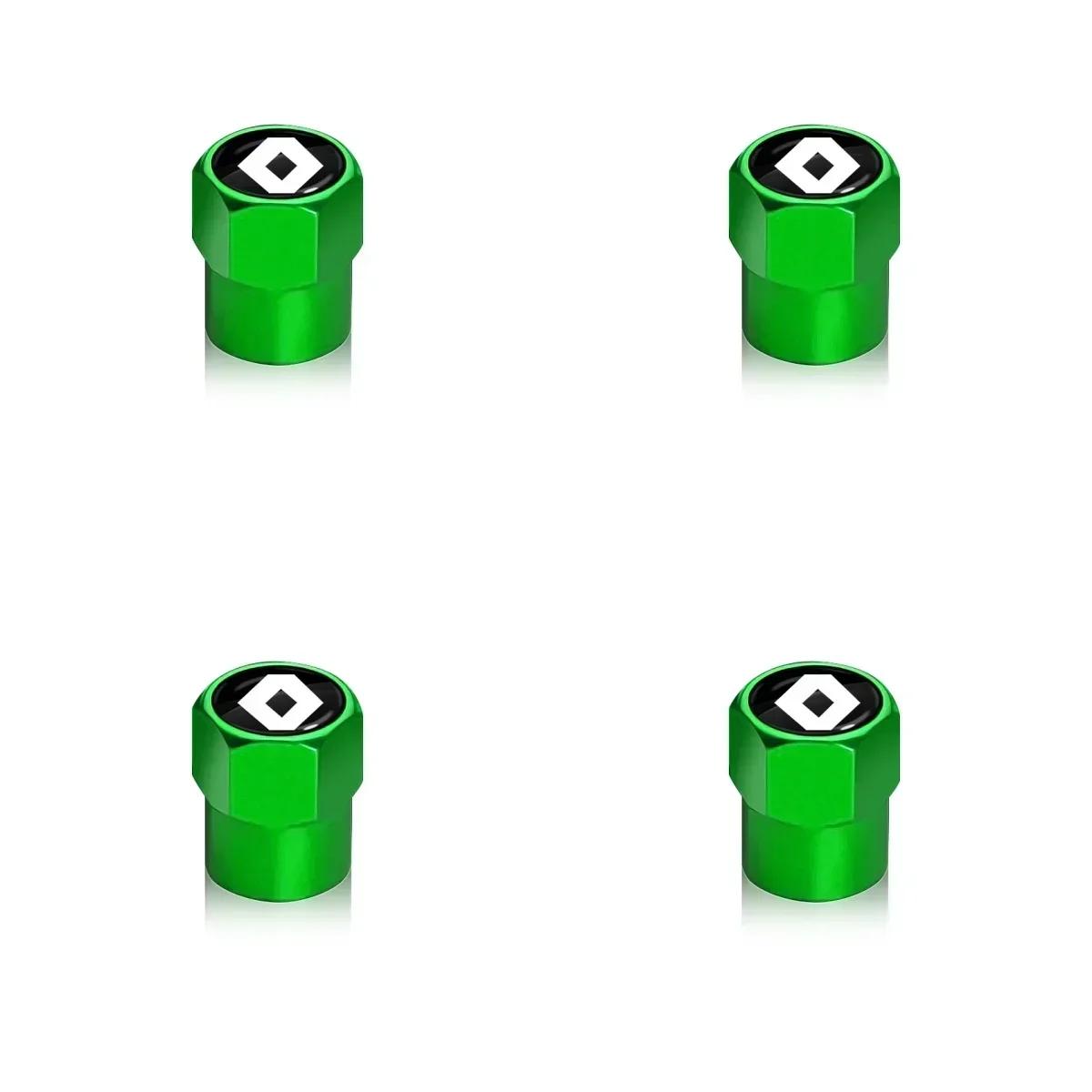 

2026 Hot For Renault Hub Caps New 4Pcs Car Wheel Tire Valve Caps Air Stem Covers Accessories For Renault RS Megane 2 3 Twingo Cl