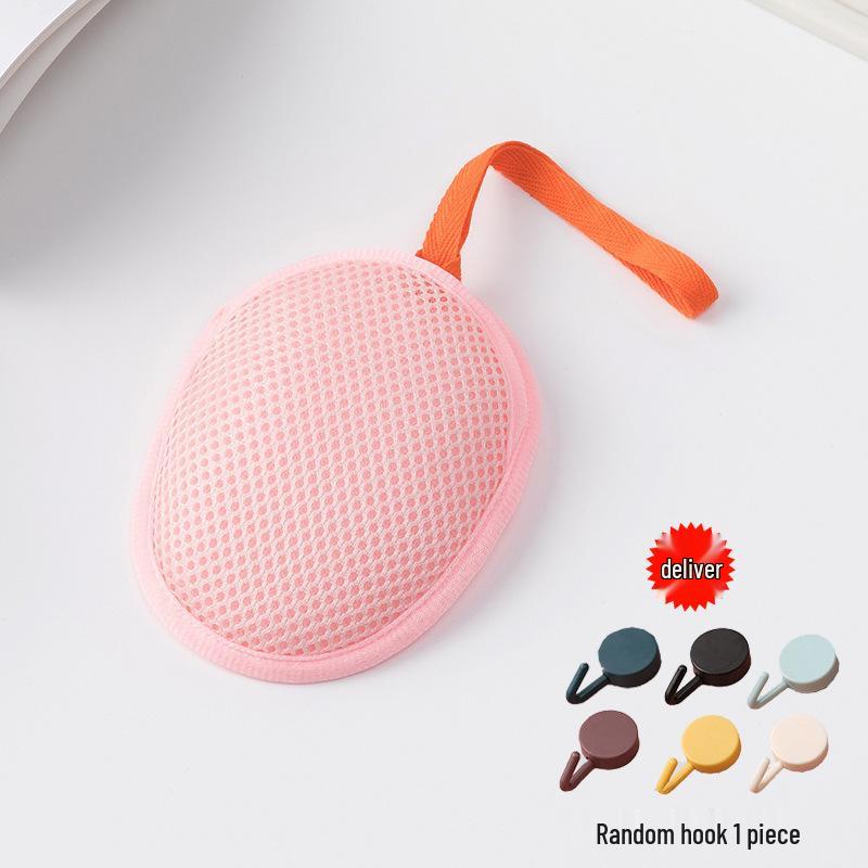 Foaming Mesh Soap Pouch & Back Scrubber Bag