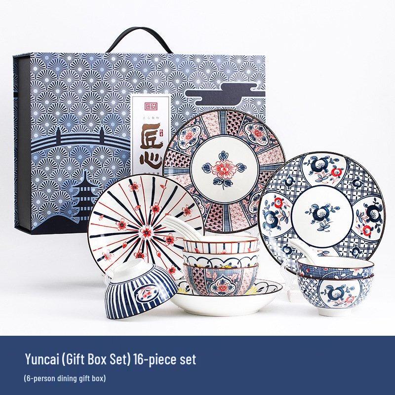 Linpan 16-Piece Tableware Gift Set