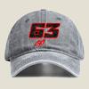 Stylized  Go Racing Graphic Fashion Washed Baseball Cap Hat Outdoor Activities