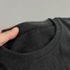 Cartoon Horse Print Embroidered Short-Sleeve T-Shirt for Women - Casual, Versatile, Age-Reducing Top in Black or Gray for Spring
