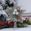 Christmas Tree Topper Lighted Household Christmas Decoration Cute Tree Topper With Bell For Display Window Party Showcase