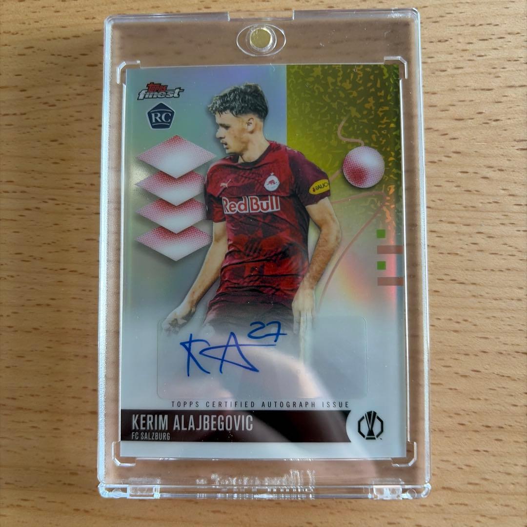 Used Topps Finest Kerim Alajbegovic Auto