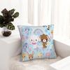 Sugarbunnies Anime Throw Pillow Cover Cushions for Sofa Cute Cartoon Awesome Pillowcase