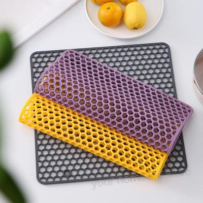 Silikon Spülbecken Ablage Hohl Küchenfilter Spritzschutz Tischdekoration Multifunktion Schnell ablaufend Tischsets Stil Material Modell