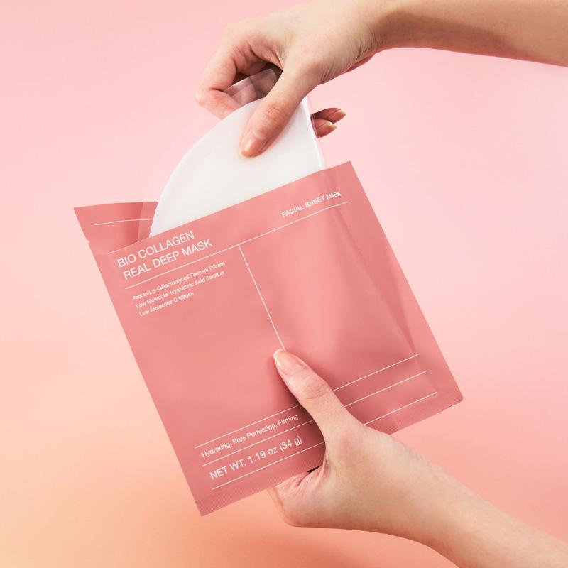 [16 Sheets] Bio Collagen Real Deep Mask