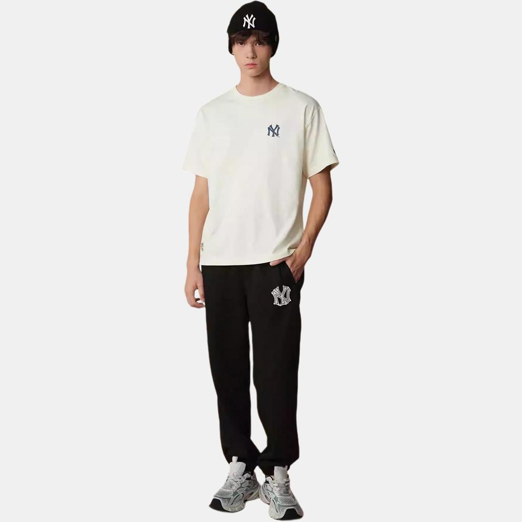New Era FW25 MLB Los Angeles Dodgers Western Trend Series Back Logo Print Crew Neck Casual Short Sleeve T-Shirt Unisex Tops 14726596