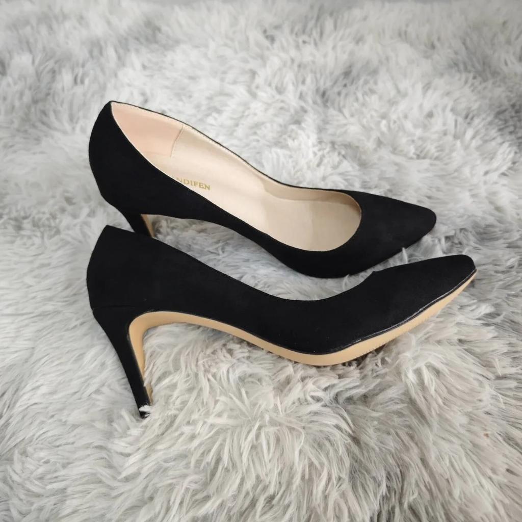 High Heels Classic Pumps Women's Stilettos Sexy Ponited Toes Fashion Office Party Red Wedding Female Comfort Women Party Shoes