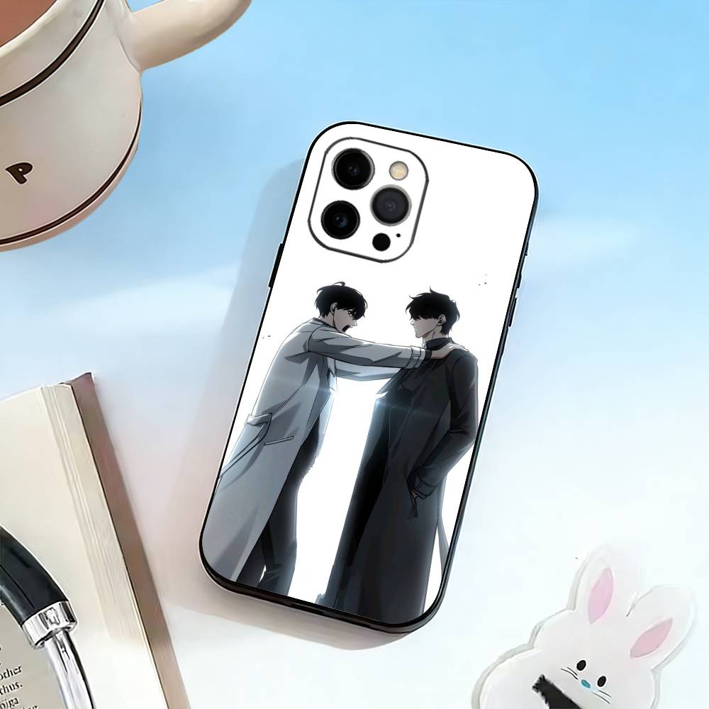 A-Anime Isekai ORV Phone Case For iPhone 17,16,15,14,13,12,11 Plus,Pro Max,XS,Soft Silicone Black Cover