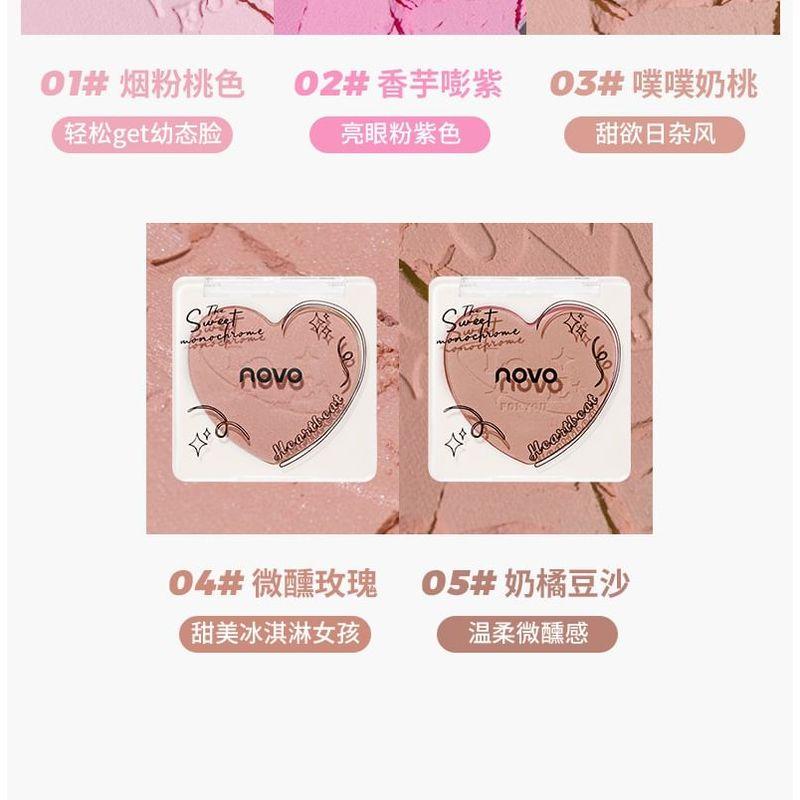 NOVO - Sweetheart Soft Mist Blush - 5 Colours