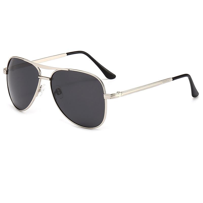 

Classic Polarized Pilot Sunglasses For Men Women Fashion Vintage Silver Metal Frame Anti-Glare UV400 Aviation Sun Glasses 2026 No Box серебряный серый