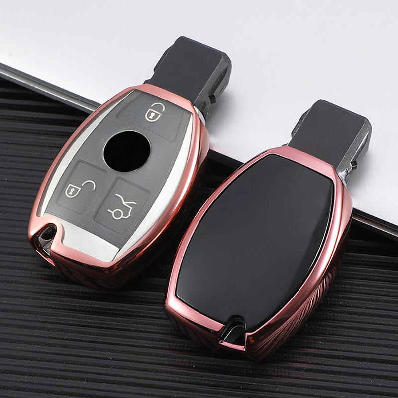 

Чехол для ключей Mercedes E-Class/C-Class: Подходит для C200L, E260L, CLA220, GLA, GLS - Корпус и пряжка для автомобильного ключа