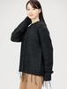 FRAY I.D. Women's Fringe Knit Pullover FWNT224049, Black/F