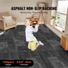 Carpet Tiles Reusable, 24"x 24"Carpet Squares With Padding Attached, Soft Padded Carpet Tiles, Easy Install DIY for Bedroom Living Room (24Tiles,