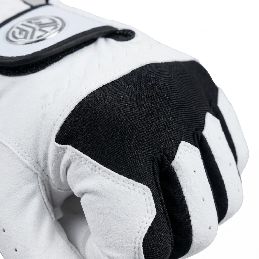 Microfiber Fabric Golf Glove Breathable Design Men s Golf Gloves Golf Sports Gloves Golf Practice белый