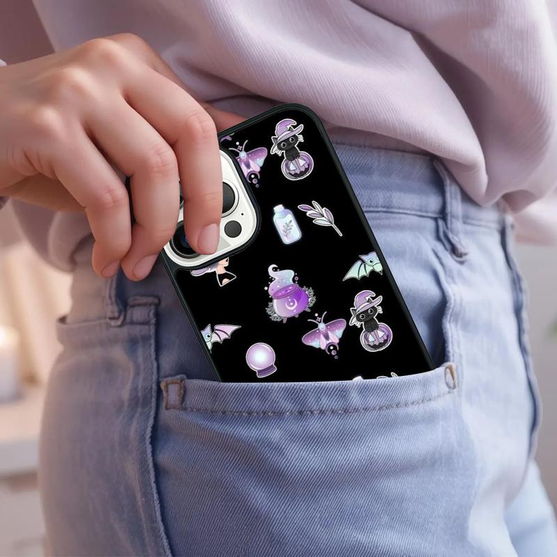 Witchy Goth Magic Phone Case For iPhone 17 Air 15 16e 14 13 Pro Max Coque 12 11 Pro Max PLUS cover