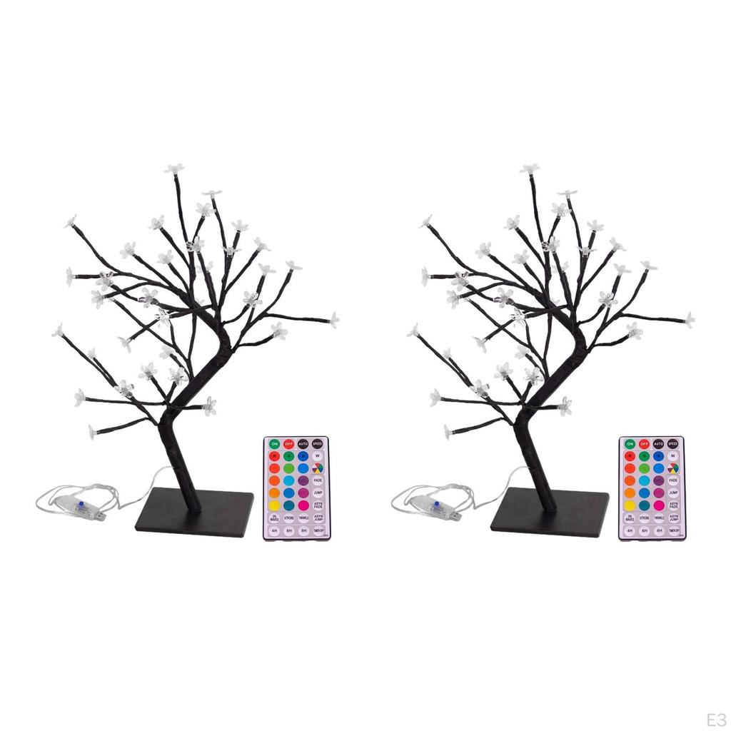 Elegant LED Tree Lamp for Home Decor