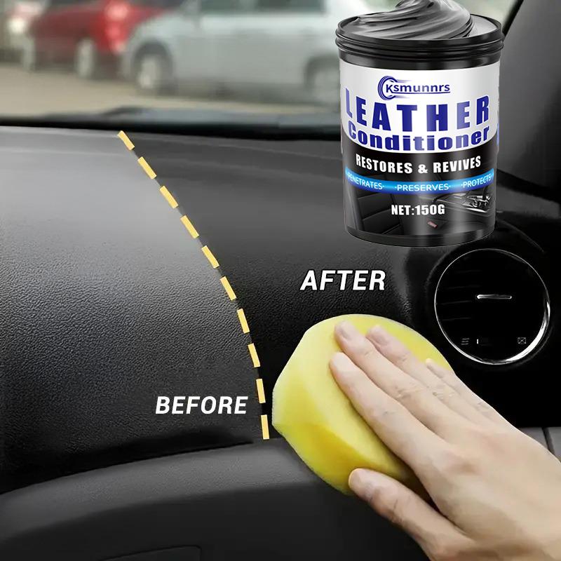 

Car interior and exterior renewal wax - scratch repair, yellowing treatment, nano coating, leather and plastic repair, suitable 150ml