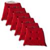Chair Cushions 40x40x3 Cm 3100 - Set of 6
